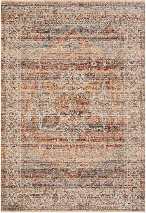 The appearance of Lourdes Tangerine/Ocean Rug LOURLOU-07TGOC160S designed by Loloi Rugs in the traditional interior design. This tangerine and ocean piece of furniture was selected by 1StopBedrooms from Lourdes Collection to add a touch of cosiness and style into your home. Sku: LOURLOU-07TGOC160S. Material: Polyester.