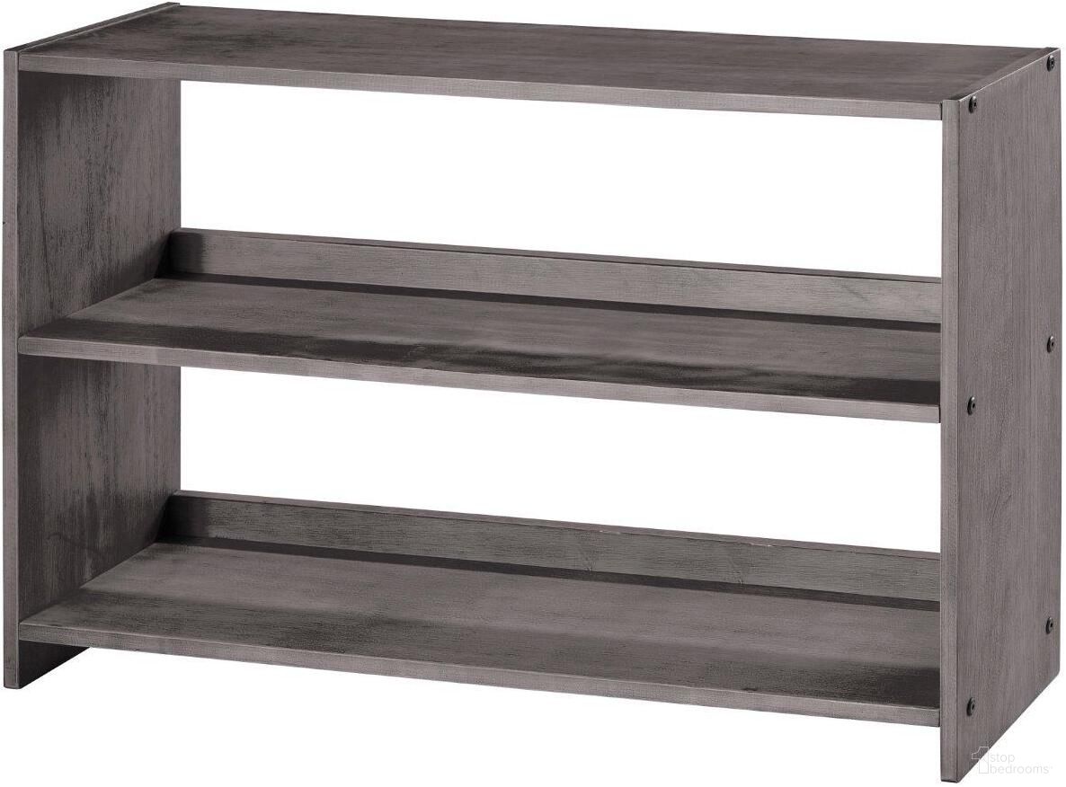 The appearance of Louver Low Loft Bookcase Antique Grey designed by DONCO kids in the modern / contemporary interior design. This antique grey piece of furniture was selected by 1StopBedrooms from to add a touch of cosiness and style into your home. Sku: 790-DAG. Material: Wood.