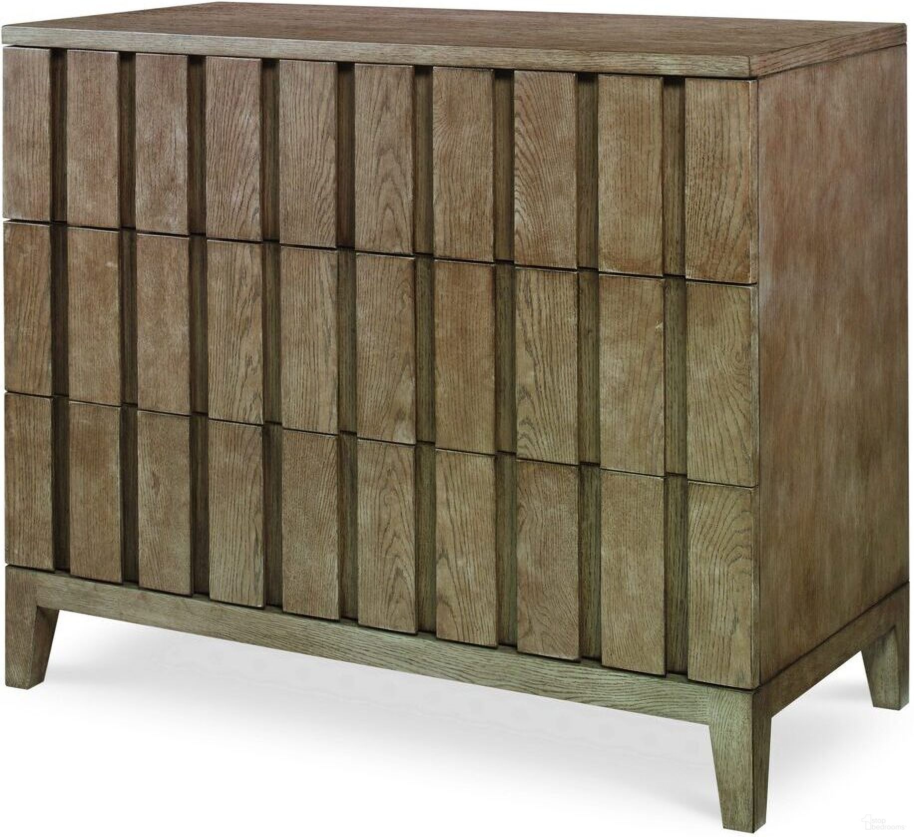 The appearance of Louvered Drawer Chest In Timber Grey designed by Century Furniture in the transitional interior design. This timber grey piece of furniture was selected by 1StopBedrooms from Casa Bella Collection to add a touch of cosiness and style into your home. Sku: C5H-201. Material: Oak Veneer.