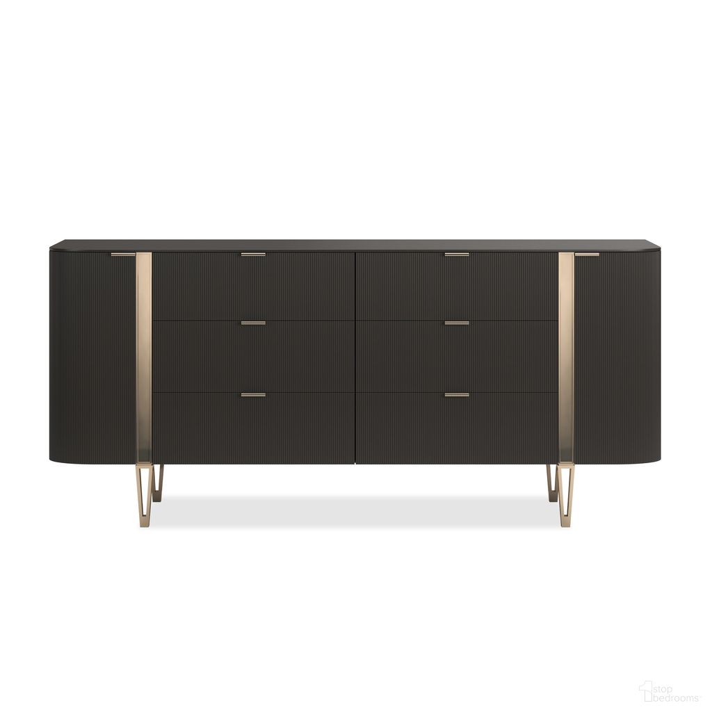 Love At First Sight 78 Inch Dresser In Black