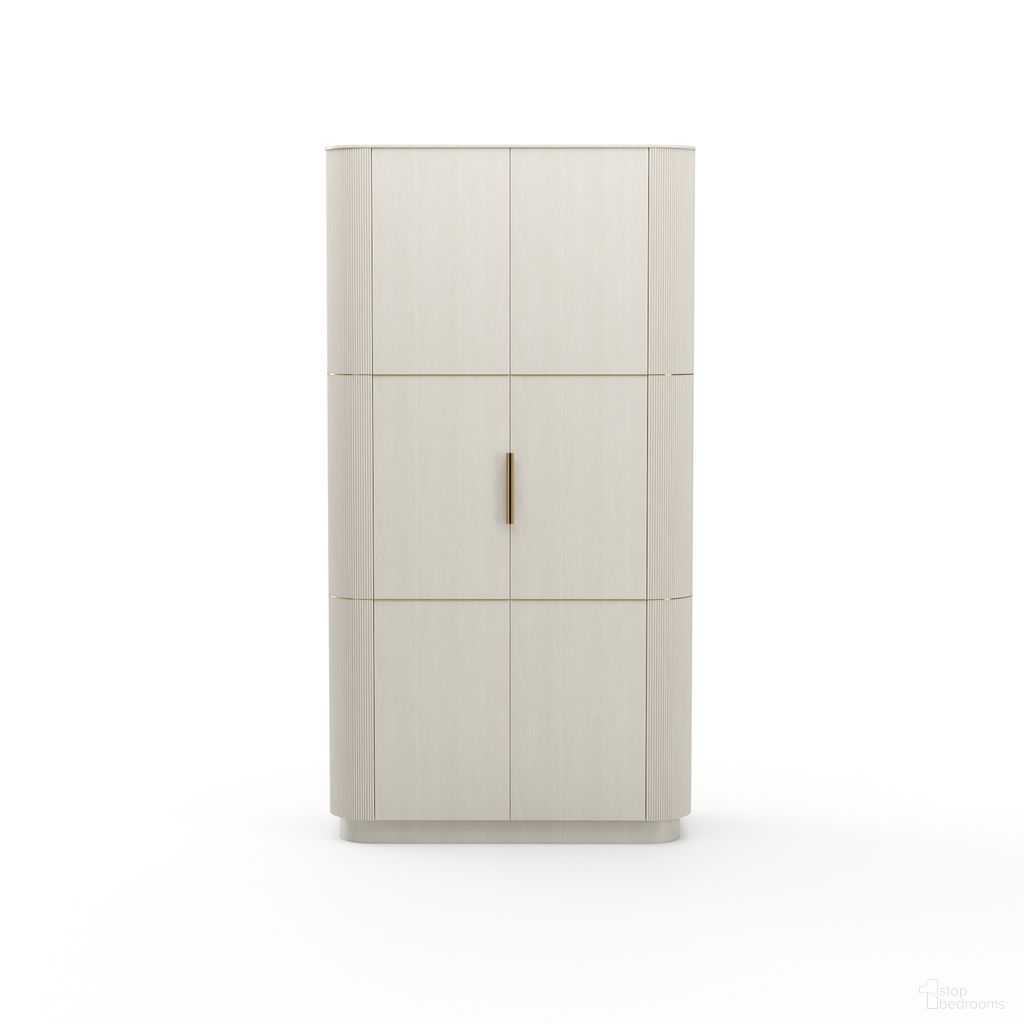 Love Bar Wardrobe In Matte Pearl