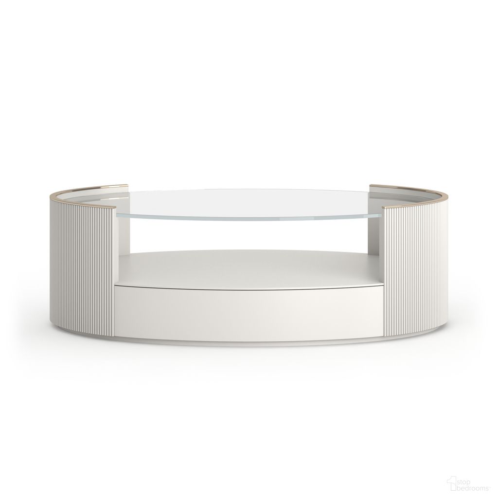 The appearance of Love Oval Cocktail Table In Cream designed by Caracole in the modern / contemporary interior design. This cream piece of furniture was selected by 1StopBedrooms from Love Oval Cocktail Collection to add a touch of cosiness and style into your home. Sku: CLA-024-405. Material: Resin.