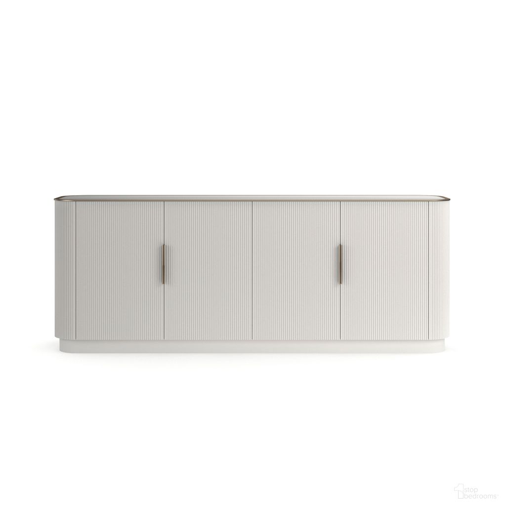 The appearance of Love Sideboard In White designed by Caracole in the modern / contemporary interior design. This white piece of furniture was selected by 1StopBedrooms from Love Collection to add a touch of cosiness and style into your home. Sku: CLA-024-253. Material: Resin.