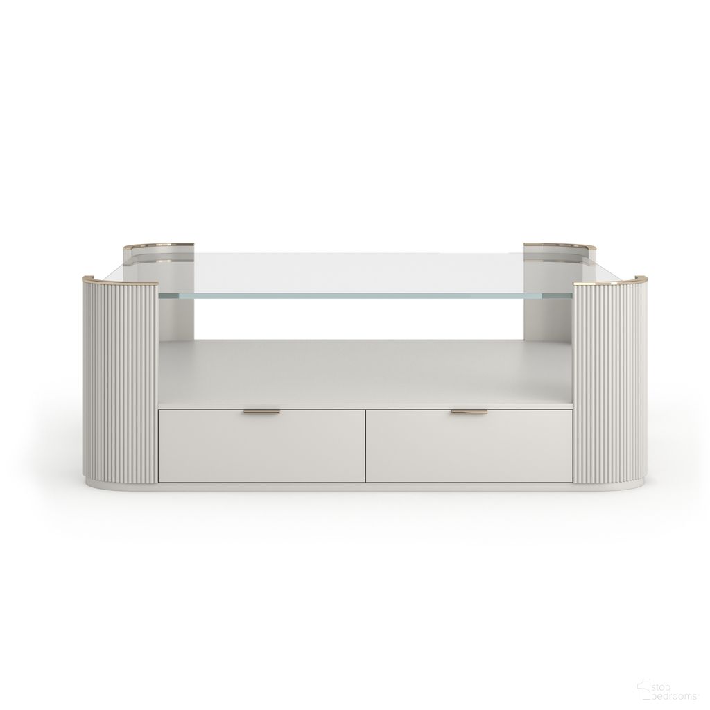 The appearance of Love Square Cocktail Table In White designed by Caracole in the modern / contemporary interior design. This white piece of furniture was selected by 1StopBedrooms from Love Collection to add a touch of cosiness and style into your home. Sku: CLA-024-406. Material: Resin.
