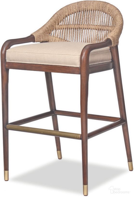 The appearance of Low Back Counter Stool In Brass designed by Century Furniture in the modern / contemporary interior design. This brass piece of furniture was selected by 1StopBedrooms from Curate Collection to add a touch of cosiness and style into your home. Sku: CT2088C. Material: Mahogany.