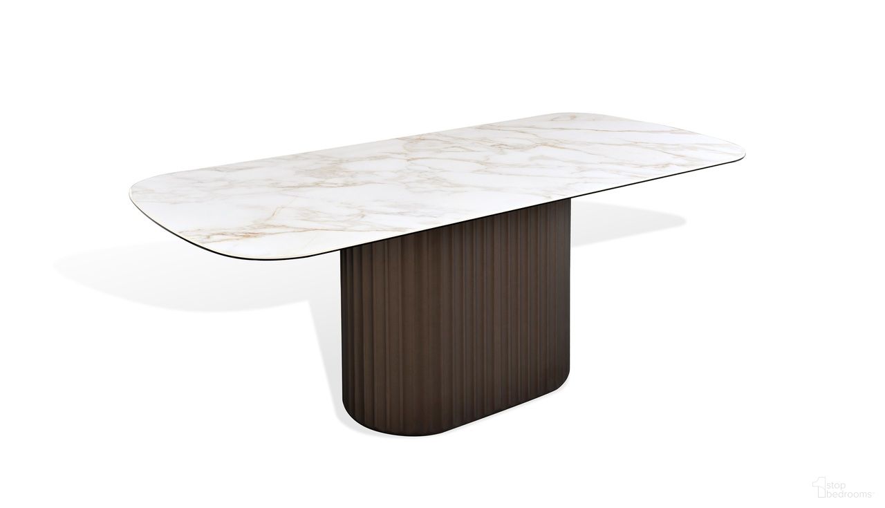 The appearance of LP 459T Dining Table designed by J&M in the modern / contemporary interior design. This  piece of furniture  was selected by 1StopBedrooms from 459T Collection to add a touch of cosiness and style into your home. Sku: 19788-DT. Table Base Style: Pedestal. Table Top Shape: Rectangular. Size: 35" x 78".