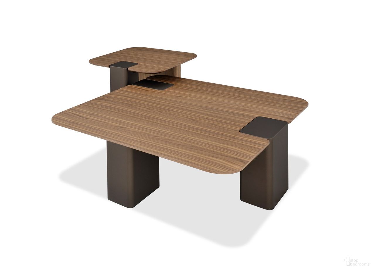 The appearance of LP 467E4 Coffee Table In Walnut designed by J&M in the modern / contemporary interior design. This walnut piece of furniture was selected by 1StopBedrooms from 467 E4 Collection to add a touch of cosiness and style into your home. Sku: 19700-WCT.