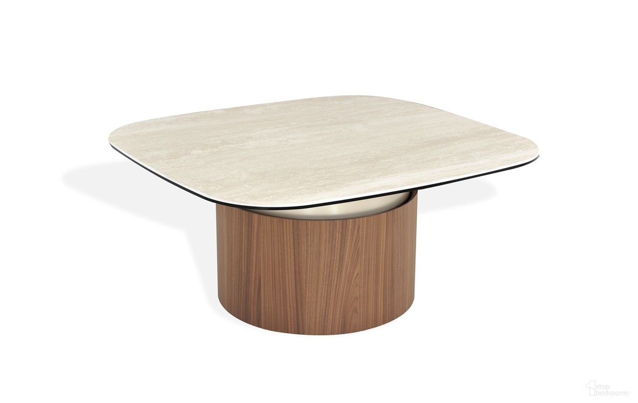 LP Balsato Coffee Table In Walnut And Natural