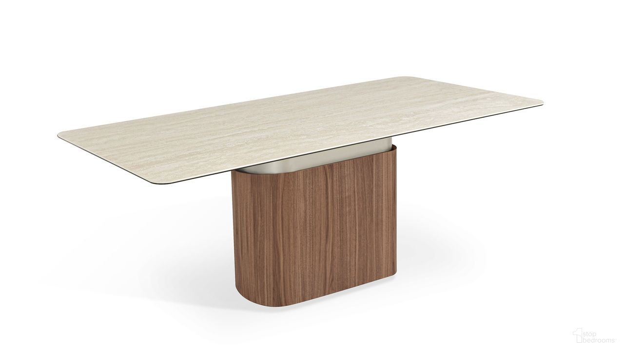 LP Balsato Table In Walnut And Champagne