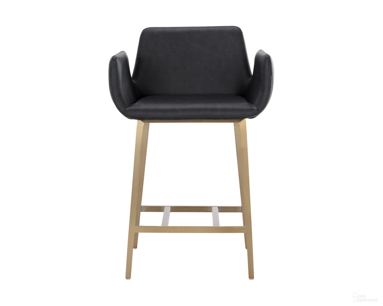 Lucano Counter Stool In Bravo Black
