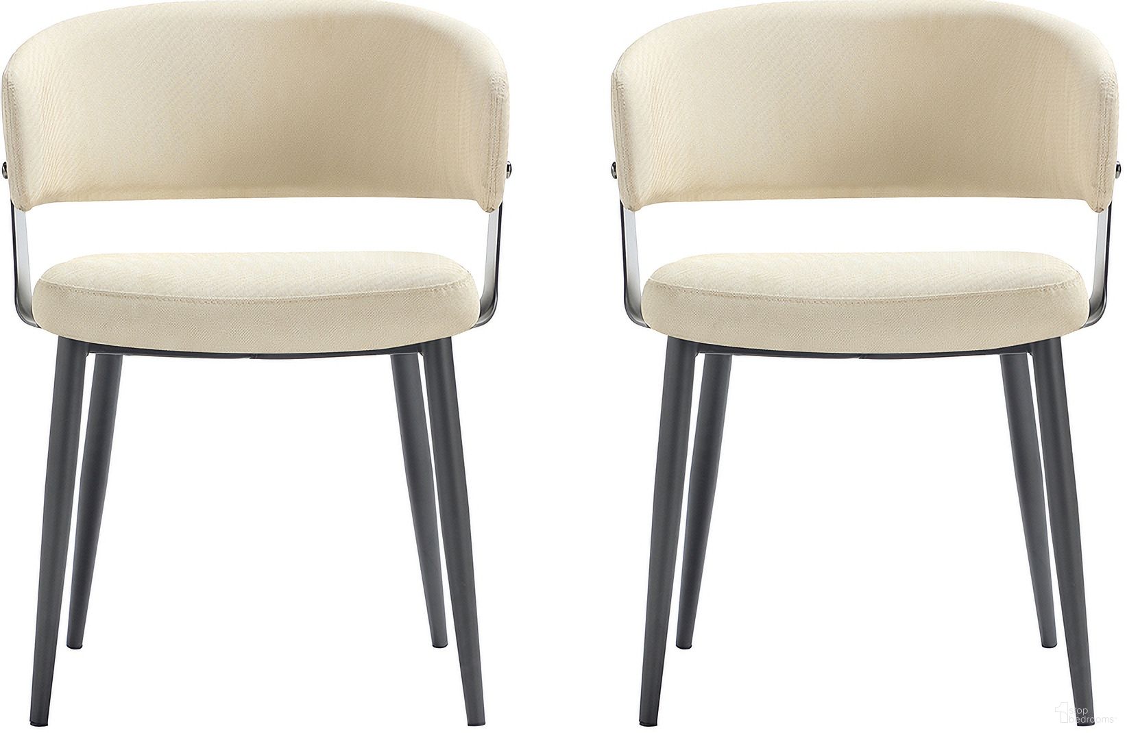 The appearance of Luce Dining Chair Set of 2 In Sand designed by Manhattan Comfort in the modern / contemporary interior design. This sand piece of furniture was selected by 1StopBedrooms from Luce Collection to add a touch of cosiness and style into your home. Sku: DC097-SD;DC097-SD. Material: Metal. Chair Type: Arm Chair.