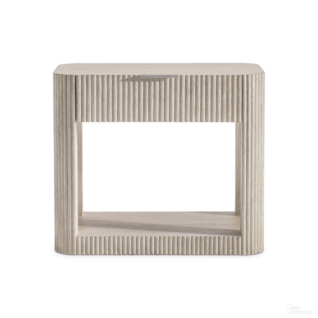 The appearance of Lucerne Nightstand In Beige and Tan designed by Bernhardt in the modern / contemporary interior design. This beige/tan piece of furniture was selected by 1StopBedrooms from Lucerne Collection to add a touch of cosiness and style into your home. Sku: 393228. Material: Wood.