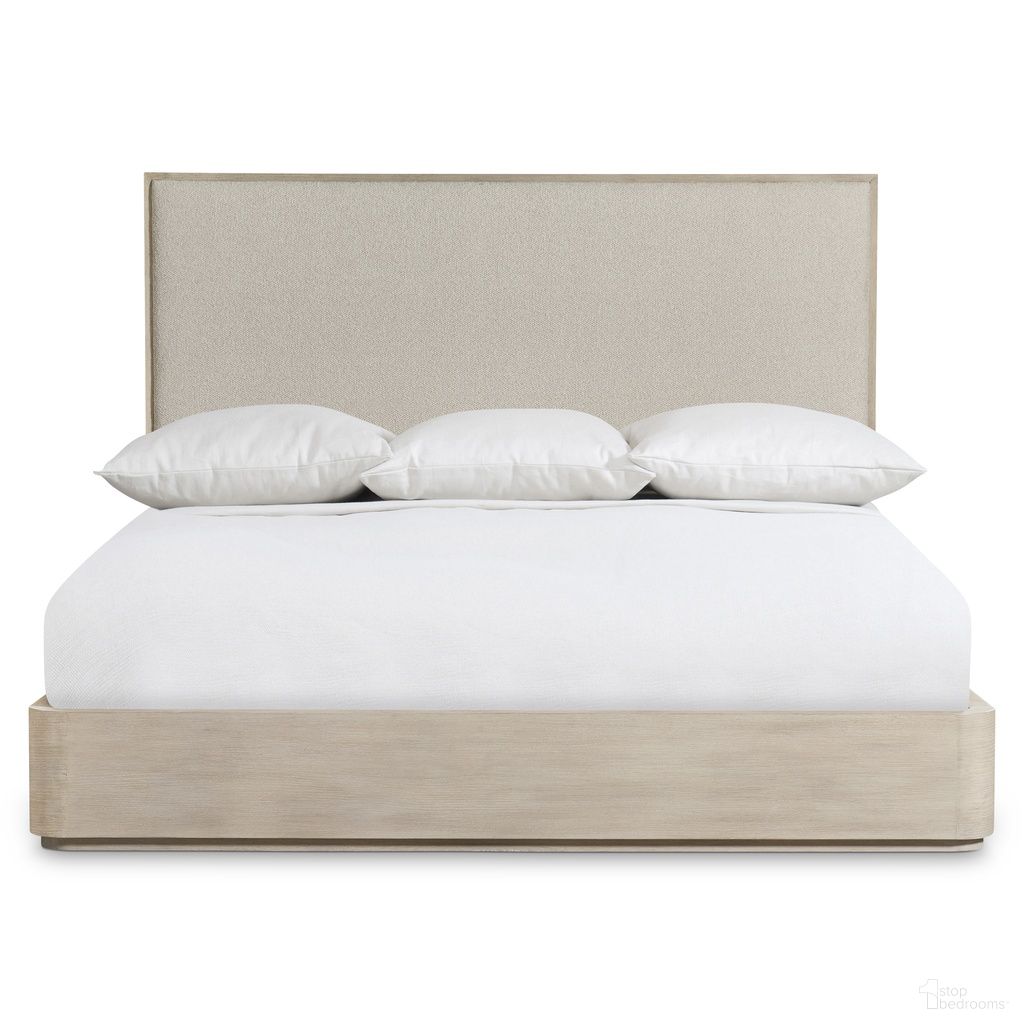 Lucerne Queen Panel Bed In Beige and Tan