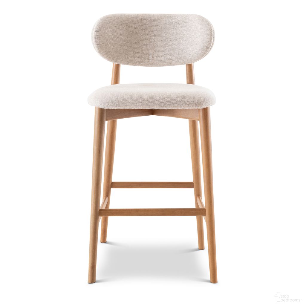 The appearance of Lucia Bar Stool In Harvest Natural and Damasco designed by Urbia in the modern / contemporary interior design. This harvest natural/damasco piece of furniture was selected by 1StopBedrooms from Lucia Collection to add a touch of cosiness and style into your home. Sku: BSM-246586-04. Material: Solid Wood.
