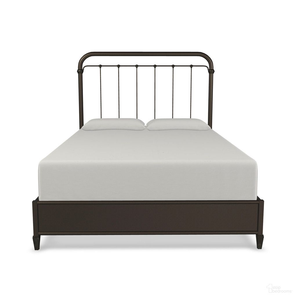 The appearance of Lucia California King Headboard with Metal Surround In Weathered Bronze designed by Wesley Allen in the transitional interior design. This weathered bronze piece of furniture was selected by 1StopBedrooms from Lucia Collection to add a touch of cosiness and style into your home. Sku: 1001-HB-MS-6-AGB. Bed Size: California King. Material: Iron.