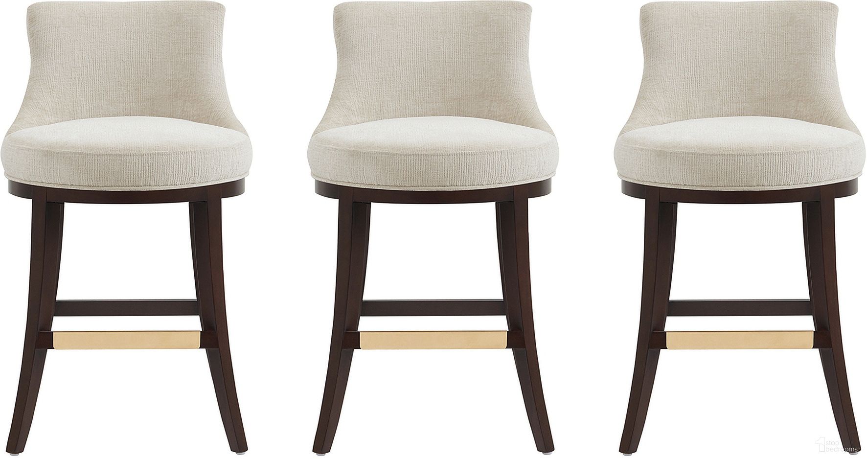 The appearance of Lucia Counter Stool Set of 3 In Natural designed by Manhattan Comfort in the modern / contemporary interior design. This natural piece of furniture was selected by 1StopBedrooms from Lucia Collection to add a touch of cosiness and style into your home. Sku: CS022-NA;CS022-NA;CS022-NA. Material: Beech.