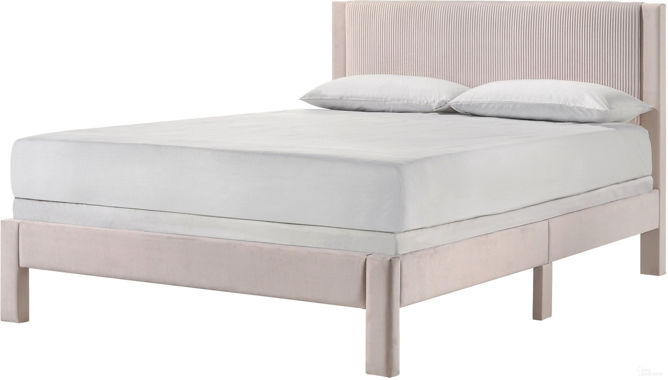 The appearance of Lucia Full Bed In Pink designed by Crown Mark in the transitional interior design. This pink piece of furniture was selected by 1StopBedrooms from Lucia Collection to add a touch of cosiness and style into your home. Sku: 5097PK-F. Bed Size: Full. Material: Pb.