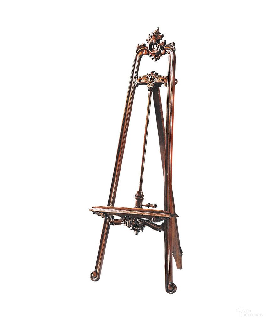 The appearance of Lucille Easel In Brown designed by Maitland-Smith in the modern / contemporary interior design. This brown piece of furniture was selected by 1StopBedrooms from Maitland Smith Collection to add a touch of cosiness and style into your home. Sku: 8111-13. Material: Mahogany.