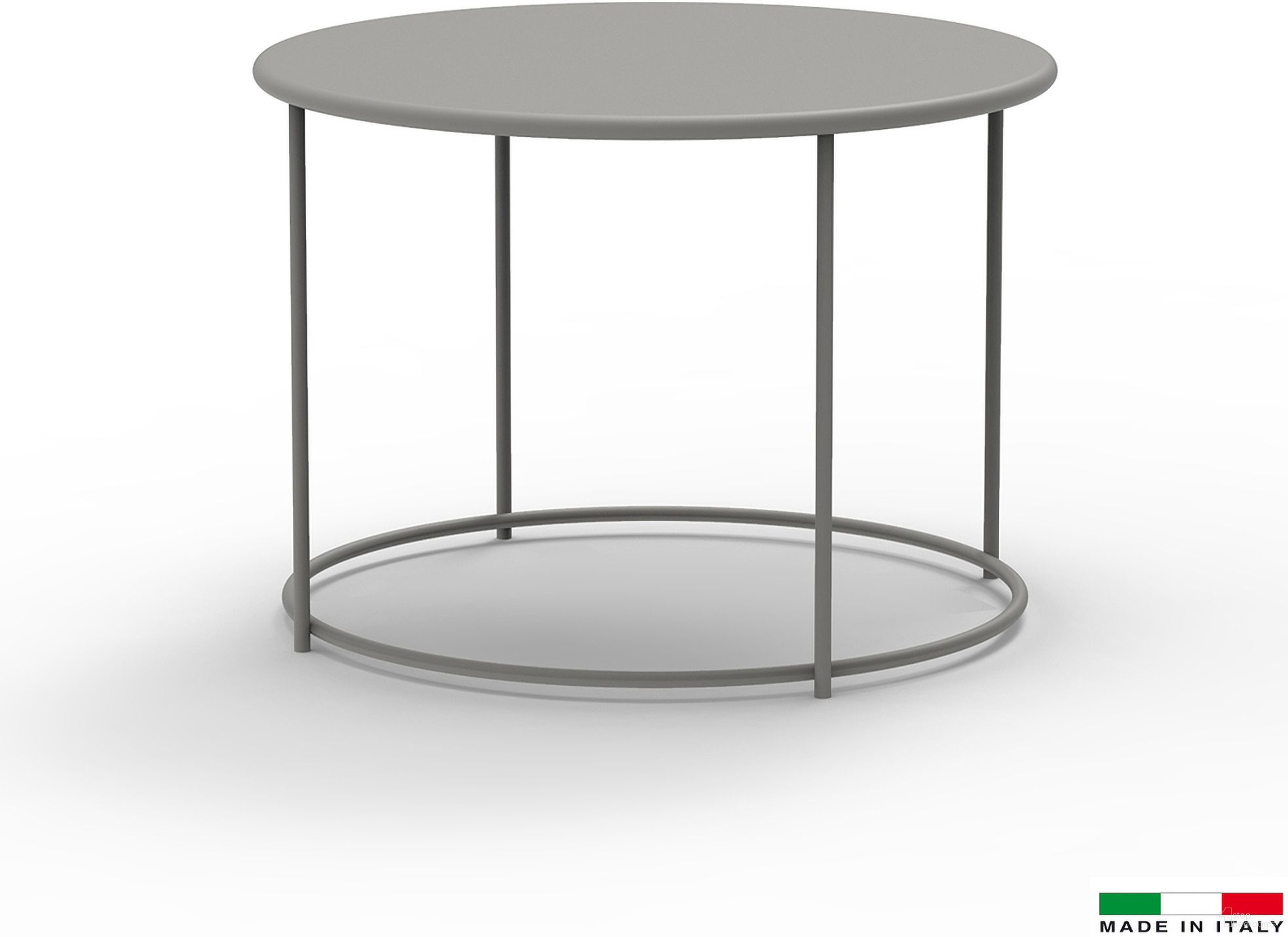 The appearance of Lucy 24 Inch Round Coffee Table In Mud Grey designed by Bellini Modern Living in the modern / contemporary interior design. This gray piece of furniture was selected by 1StopBedrooms from Lucy Collection to add a touch of cosiness and style into your home. Sku: Lucy CT 24 MGRY. Material: Metal.
