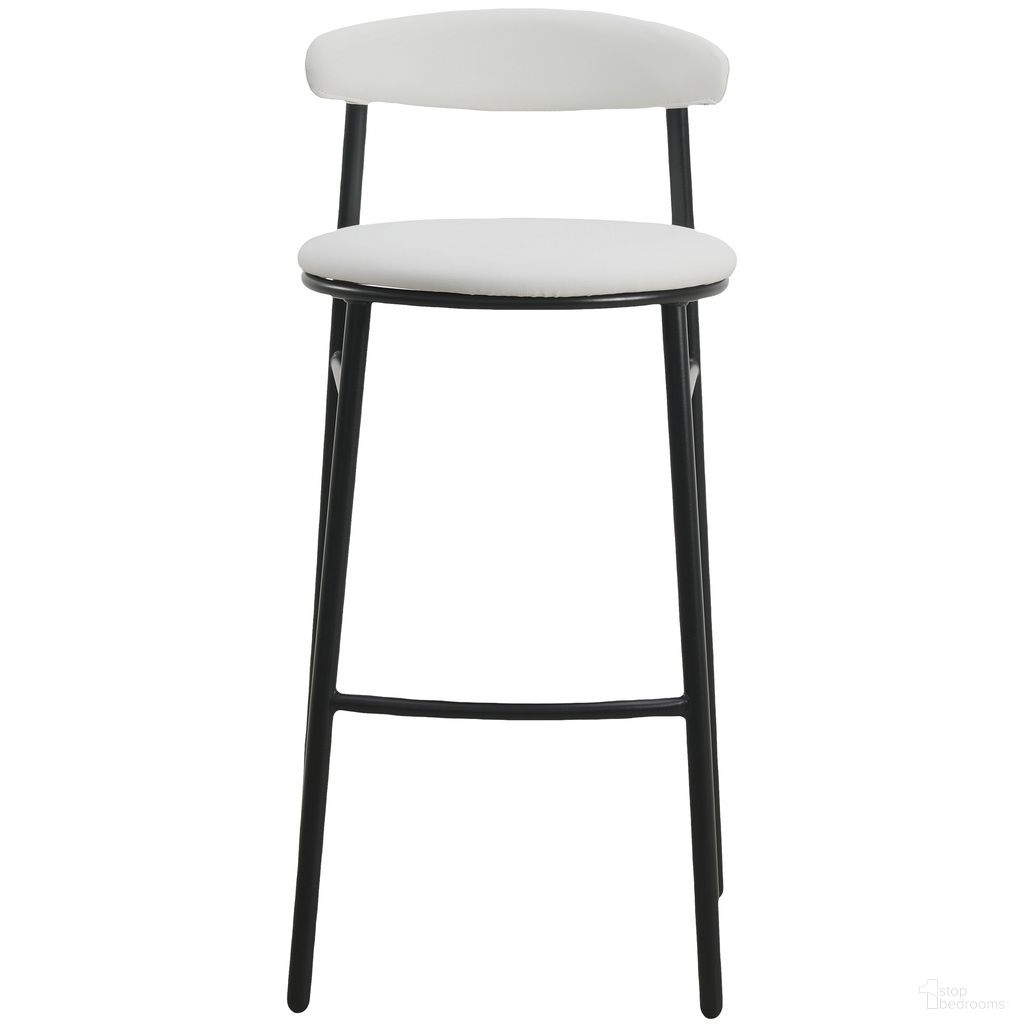 The appearance of Lume Barstool In Grey designed by LeisureMod in the modern / contemporary interior design. This grey piece of furniture was selected by 1StopBedrooms from Lume Collection to add a touch of cosiness and style into your home. Sku: LB30GR. Material: Polyester.