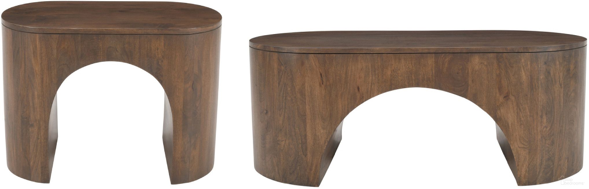 The appearance of Luna Architectural Pedestal Curved Occasional Table Set In Dark Brown designed by Jofran in the modern / contemporary interior design. This dark brown piece of furniture was selected by 1StopBedrooms from Luna Collection to add a touch of cosiness and style into your home. Sku: 2540-1;2540-3. Material: MDF.