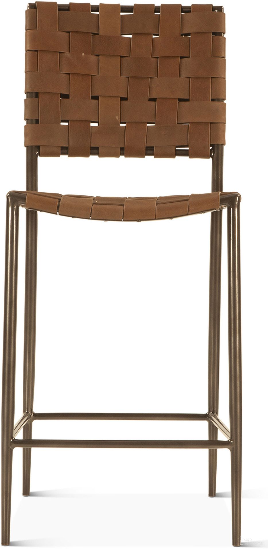 The appearance of Lund 17 Inch Counter Chair In Tobacco Buffalo Leather with Iron designed by Home Trends and Design in the modern / contemporary interior design. This tobacco piece of furniture was selected by 1StopBedrooms from Lund Collection to add a touch of cosiness and style into your home. Sku: ZWLUNCC17TB. Material: Buffalo Leather.