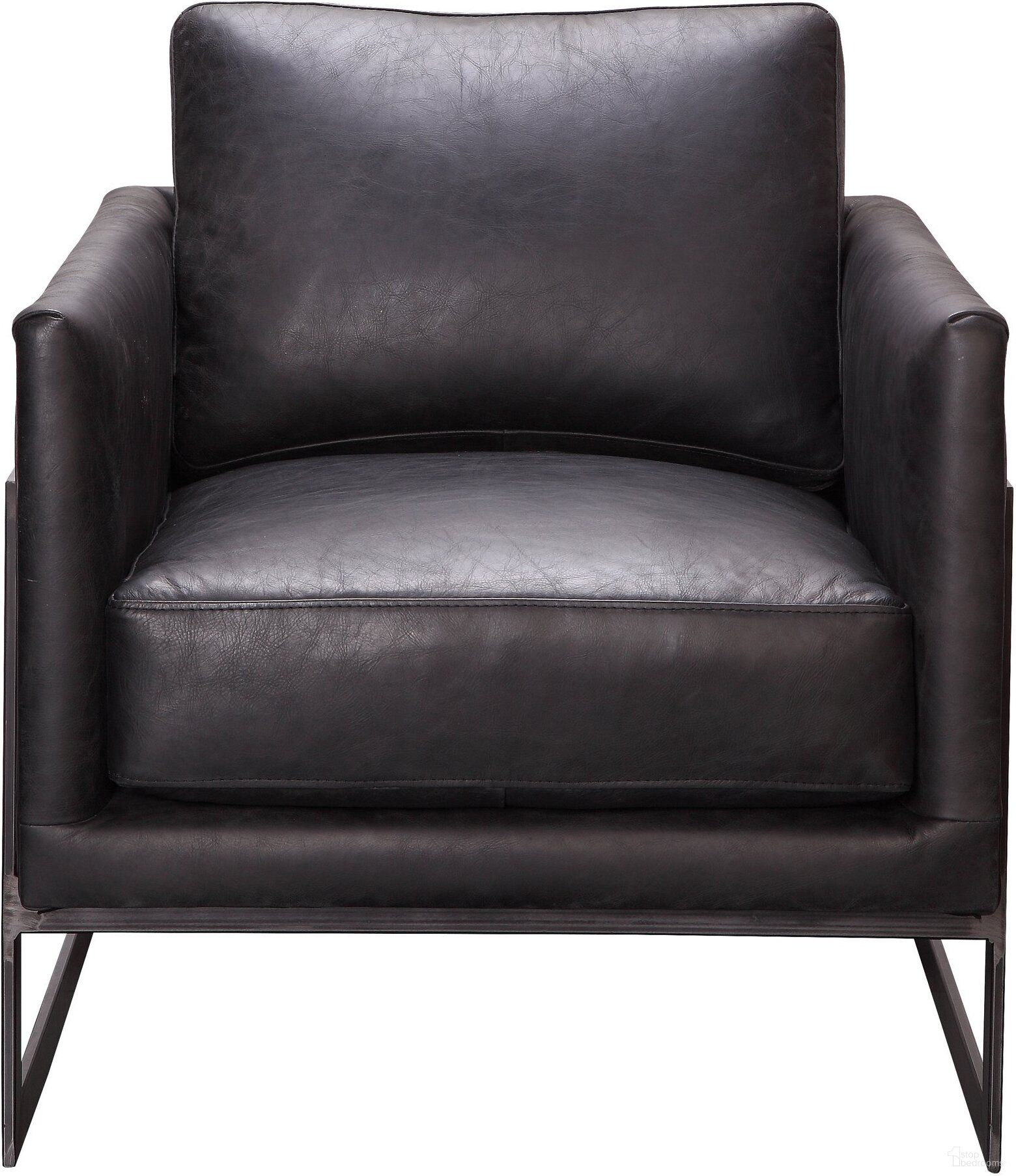 Luxe Black Club Chair