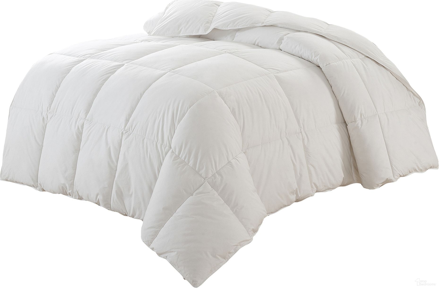 The appearance of Luxury Goose Down Medium Warmth Twin Comforter In White designed by AC Pacific in the modern / contemporary interior design. This white piece of furniture was selected by 1StopBedrooms from to add a touch of cosiness and style into your home. Sku: COMFORT-GOOSE-T. Material: Polyester. Bed Size: Twin.