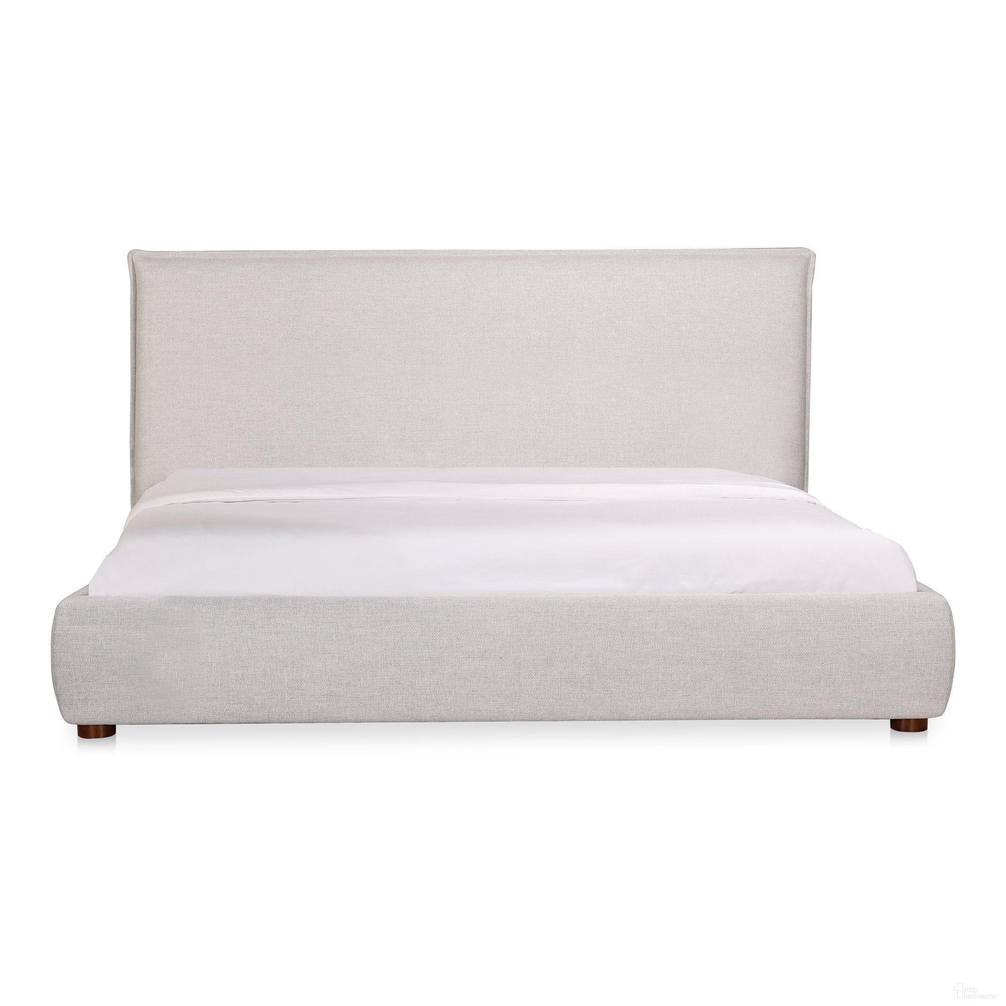Luzon Light Grey King Bed