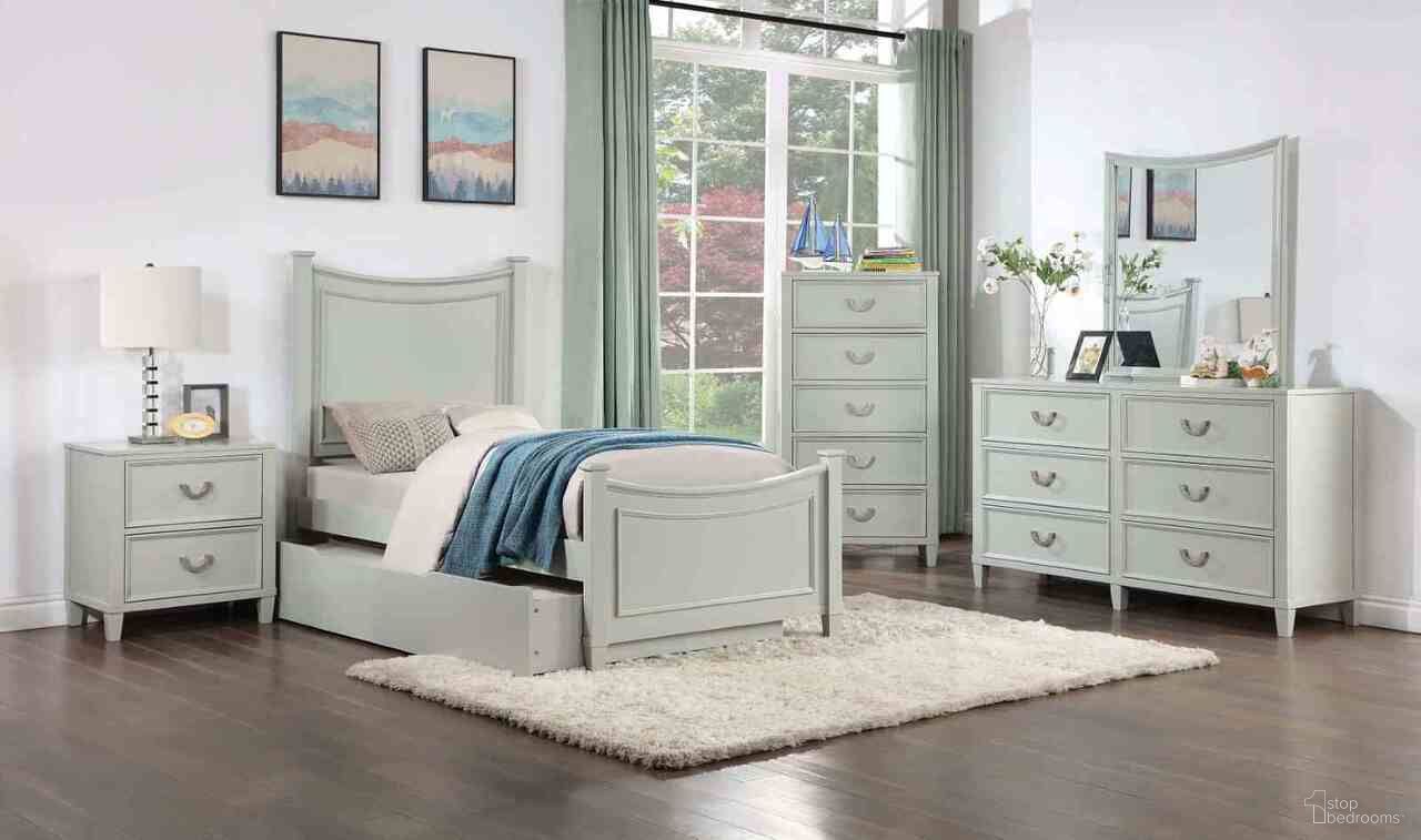 Lycorida Youth Bedroom Set In Light Gray