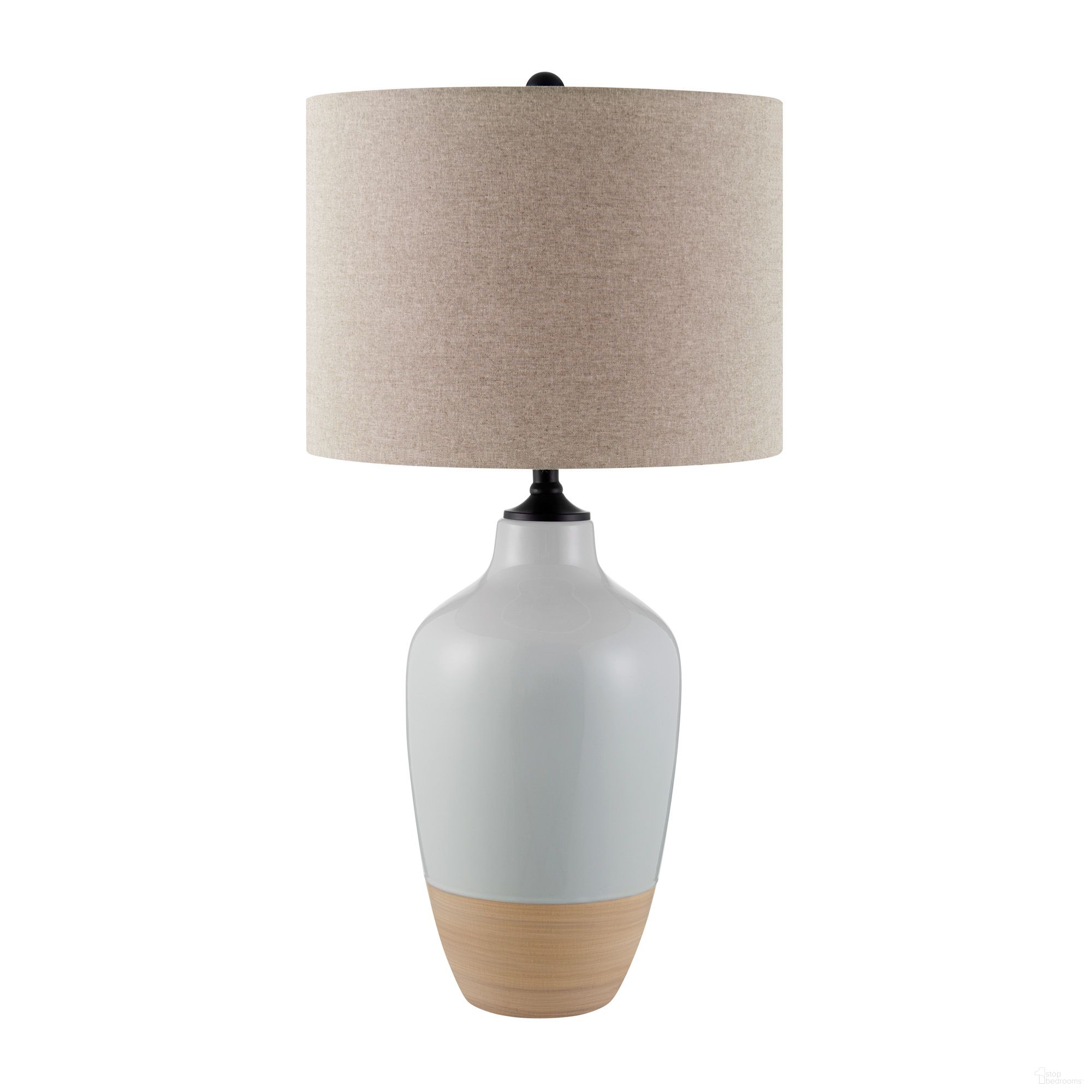 Lynelle Table Lamp In Grey
