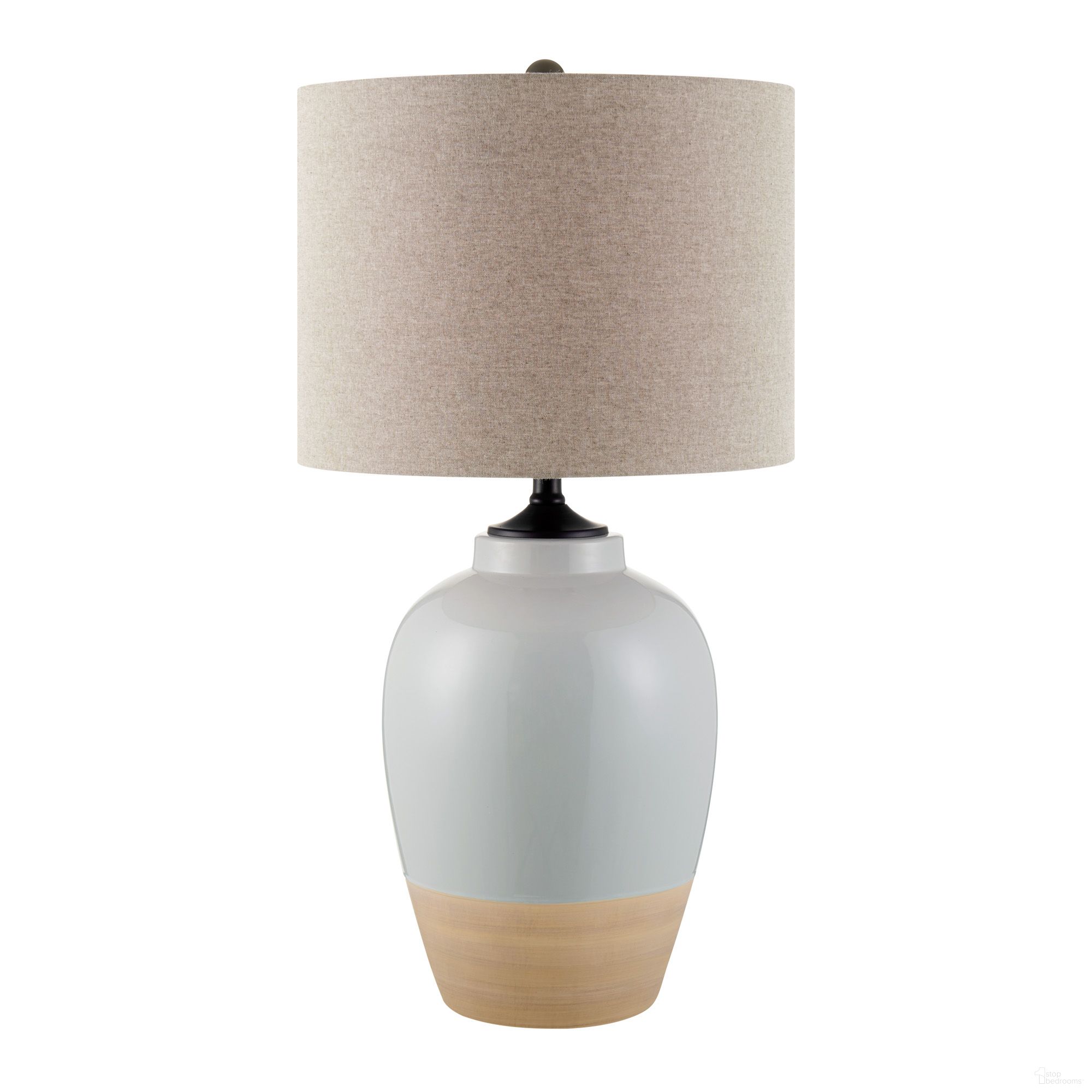 Lynelle Table Lamp In Grey