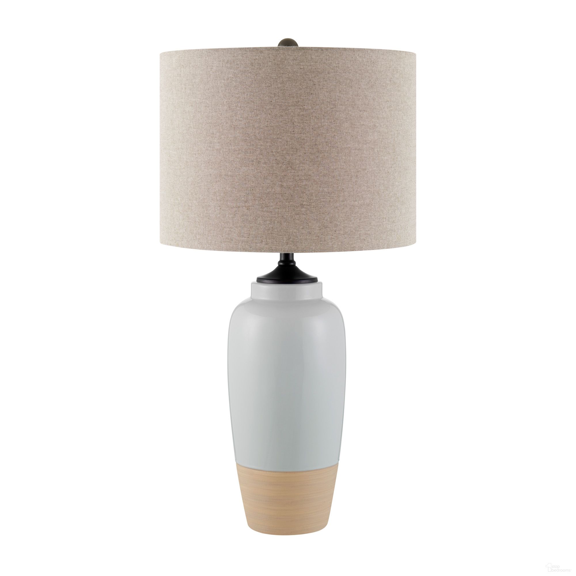 Lynelle Table Lamp In Grey