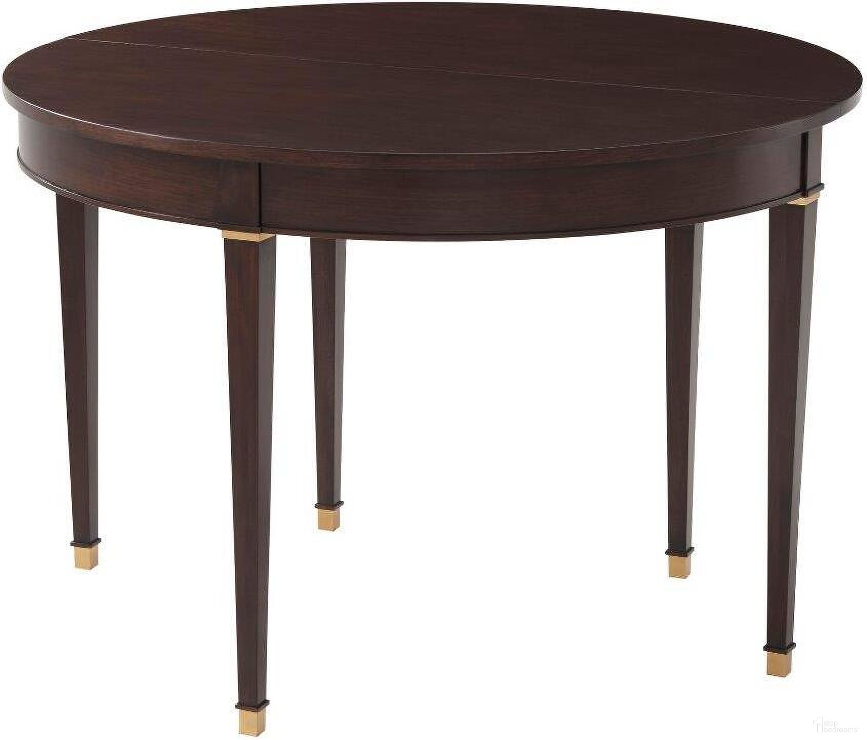 The appearance of Lynne Fold Over Gate Leg Tea Table AXH53004.C105 designed by Theodore Alexander in the modern / contemporary interior design. This  piece of furniture  was selected by 1StopBedrooms from Alexa Hampton Collection to add a touch of cosiness and style into your home. Sku: AXH53004.C105. Material: Brass.