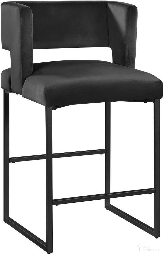 The appearance of Lynx Black Velvet Bar Stool Set of 2 In Matte Black designed by Best Master Furniture in the modern / contemporary interior design. This matte black piece of furniture was selected by 1StopBedrooms from Lynx Collection to add a touch of cosiness and style into your home. Sku: LX906B. Material: Velvet.