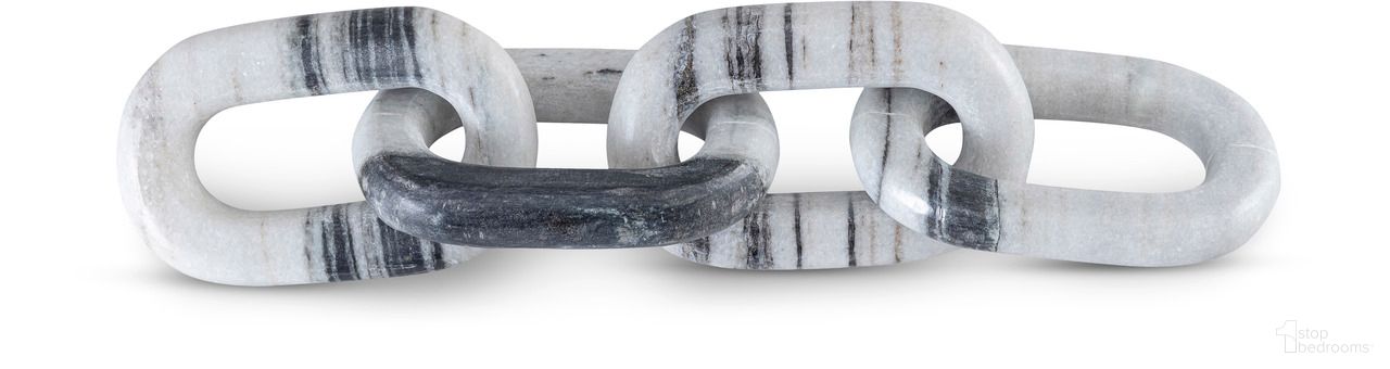 Lynx Marble Decorative Chain Links In Panda