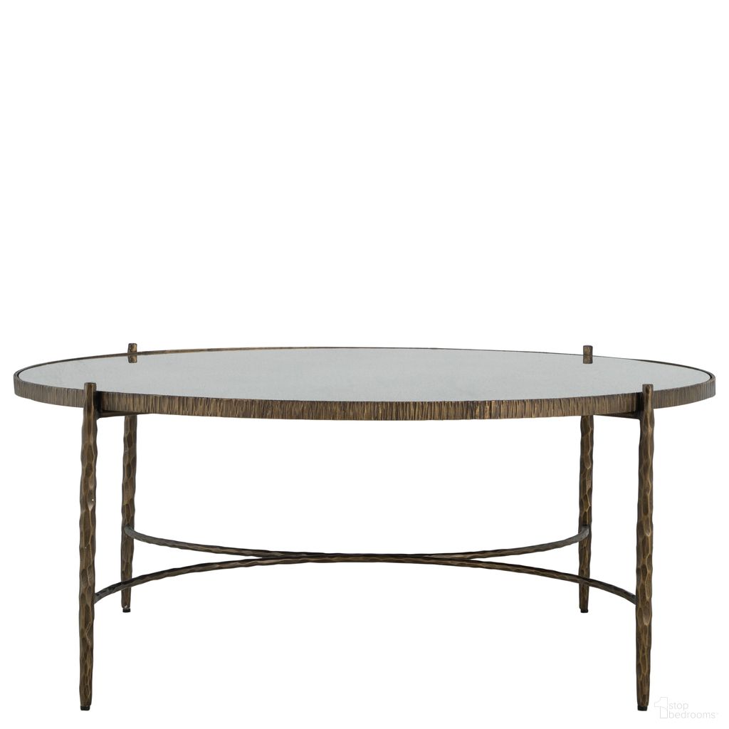 The appearance of Lyra Mirrored Coffee Table In Aged Brass designed by Gabby in the transitional interior design. This aged brass piece of furniture was selected by 1StopBedrooms from Lyra Collection to add a touch of cosiness and style into your home. Sku: SCH-175355. Material: Iron.