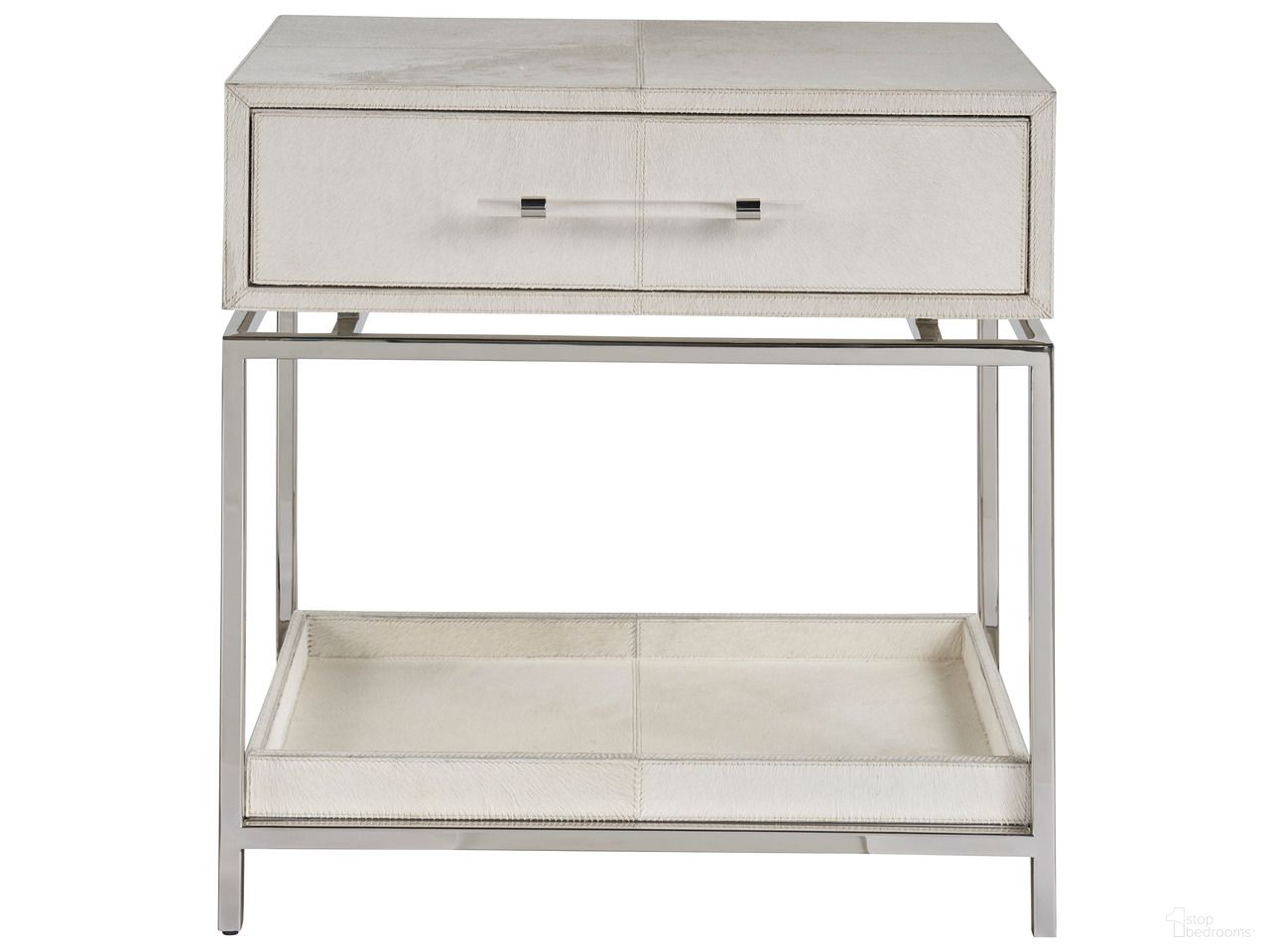Lyra Nightstand In Cream