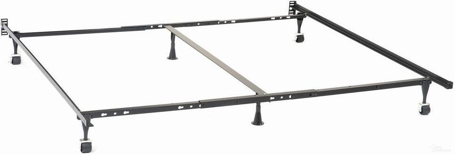 The appearance of Kerns Queen / Eastern King / California King Bed Frame Black designed by Coaster in the modern / contemporary interior design. This black piece of furniture  was selected by 1StopBedrooms from Kerns Collection to add a touch of cosiness and style into your home. Sku: 9601QK. Material: Metal. Bed Size: Queen.