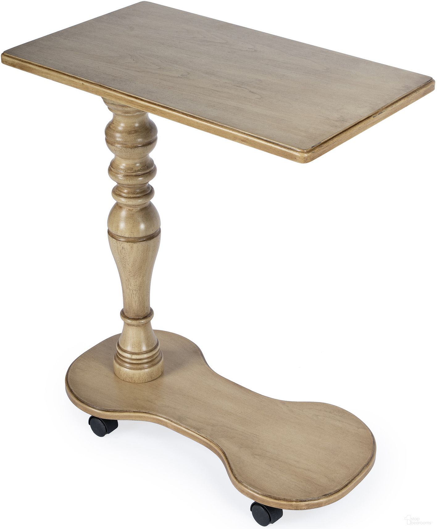 Mabry Mobile Tray Table In Beige