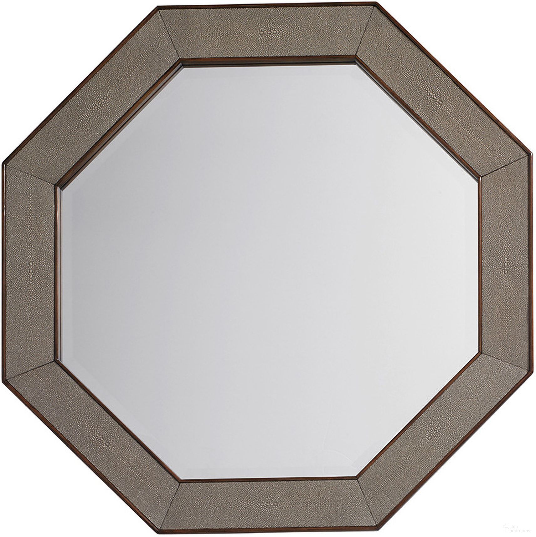 The appearance of Macarthur Park Riva Octagonal Mirror In Farrington designed by Lexington in the transitional interior design. This farrington piece of furniture was selected by 1StopBedrooms from MacArthur Park Collection to add a touch of cosiness and style into your home. Sku: 729-201. Material: Steel.