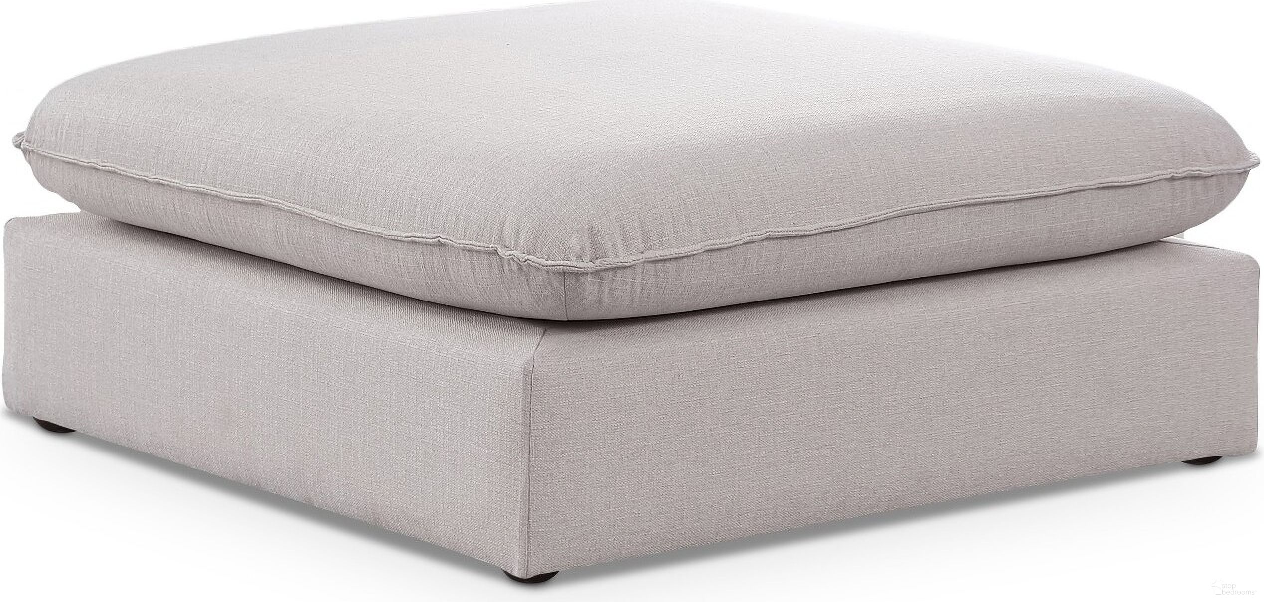 The appearance of Mackenzie Durable Linen Textured Ottoman In Beige designed by Meridian in the modern / contemporary interior design. This beige piece of furniture  was selected by 1StopBedrooms from MacKenzie Collection to add a touch of cosiness and style into your home. Sku: 688Beige-Ott. Material: Wood.