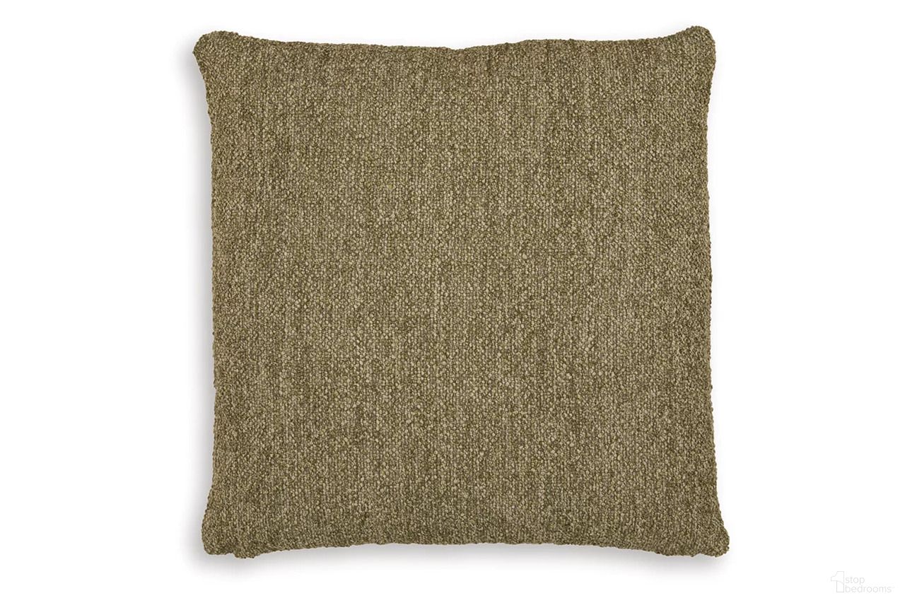 The appearance of Macsen Pillow Set of 4 In Olive Green designed by Signature Design by Ashley in the transitional interior design. This olive green piece of furniture was selected by 1StopBedrooms from Macsen Collection to add a touch of cosiness and style into your home. Sku: A1001136.