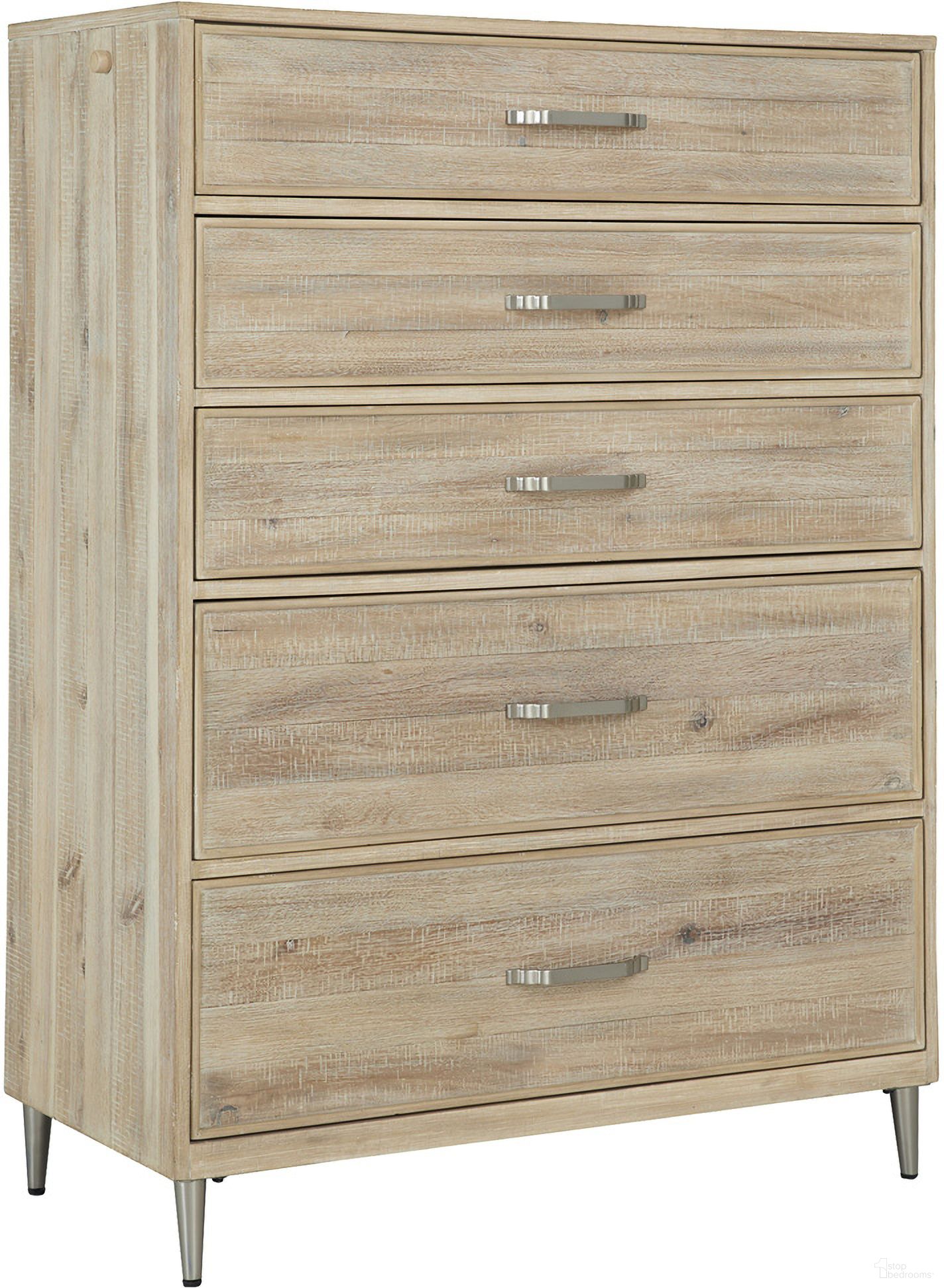 The appearance of Maddox Chest In Biscotti designed by Aspenhome in the transitional interior design. This biscotti piece of furniture  was selected by 1StopBedrooms from Maddox Collection to add a touch of cosiness and style into your home. Sku: I644-456. Material: Wood.