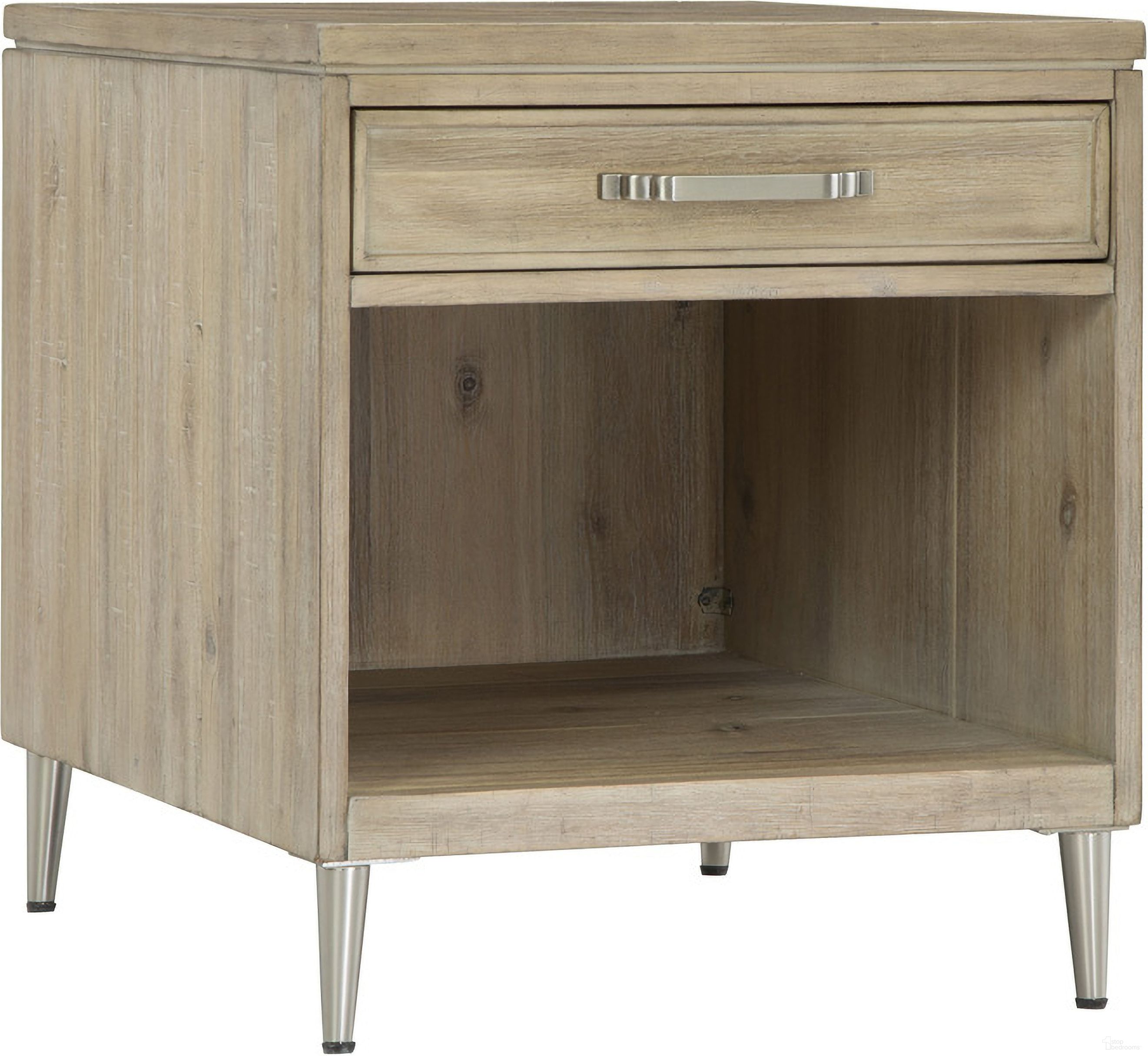 The appearance of Maddox End Table In Biscotti designed by Aspenhome in the transitional interior design. This biscotti piece of furniture was selected by 1StopBedrooms from Maddox Collection to add a touch of cosiness and style into your home. Sku: I644-9140. Material: Wood.