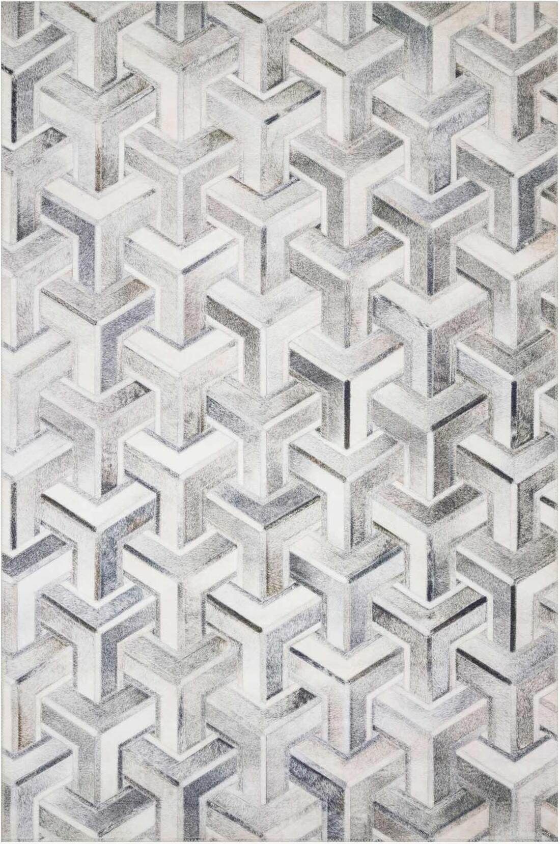 Maddox Silver/Ivory 7'6" x 9'6" Rug
