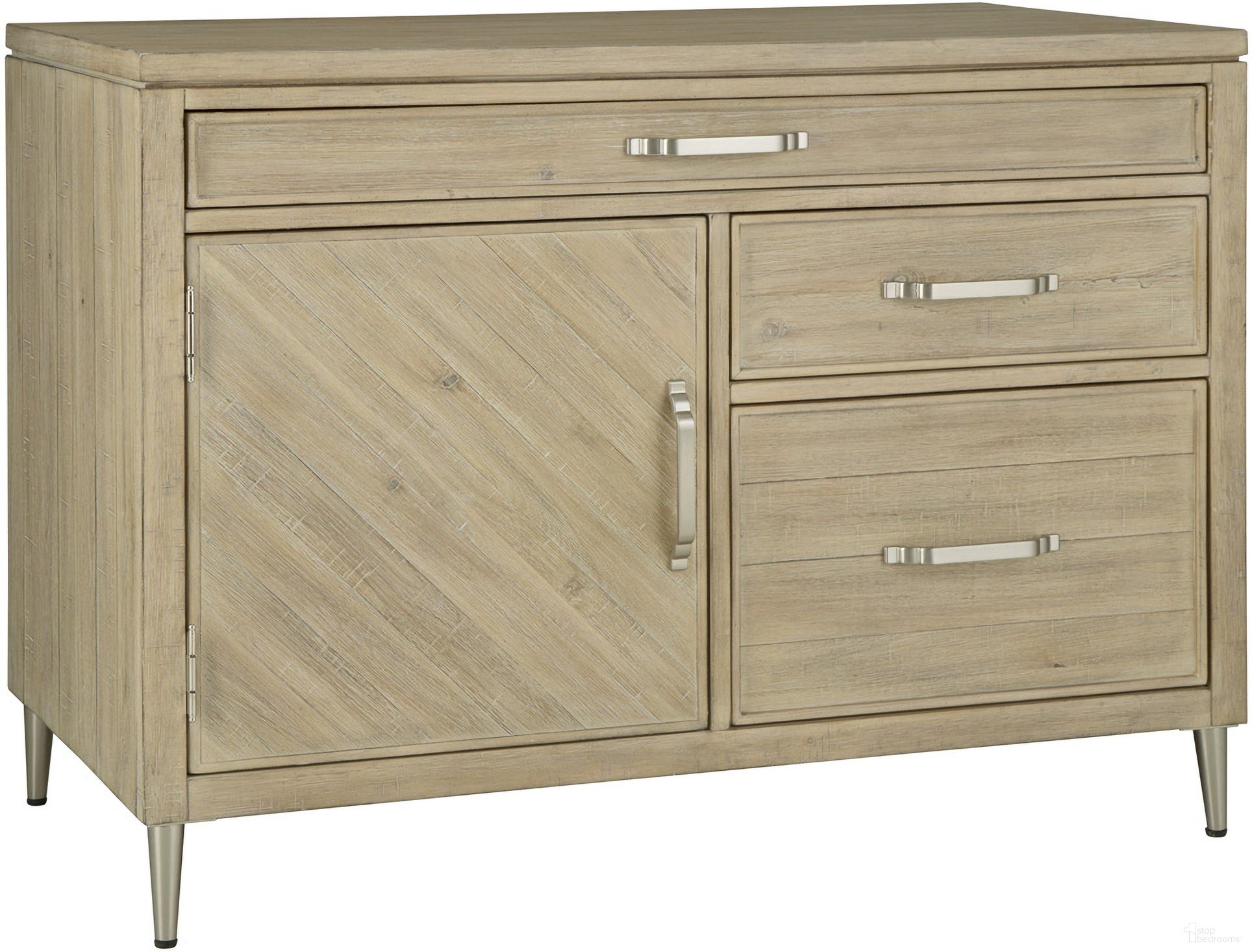 The appearance of Maddox Workstation Combo File In Biscotti designed by Aspenhome in the transitional interior design. This biscotti piece of furniture was selected by 1StopBedrooms from Maddox Collection to add a touch of cosiness and style into your home. Sku: I644-378. Material: Wood.