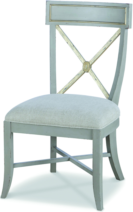 Madeline Side Chair In Light Grey by Century Furniture 1StopBedrooms