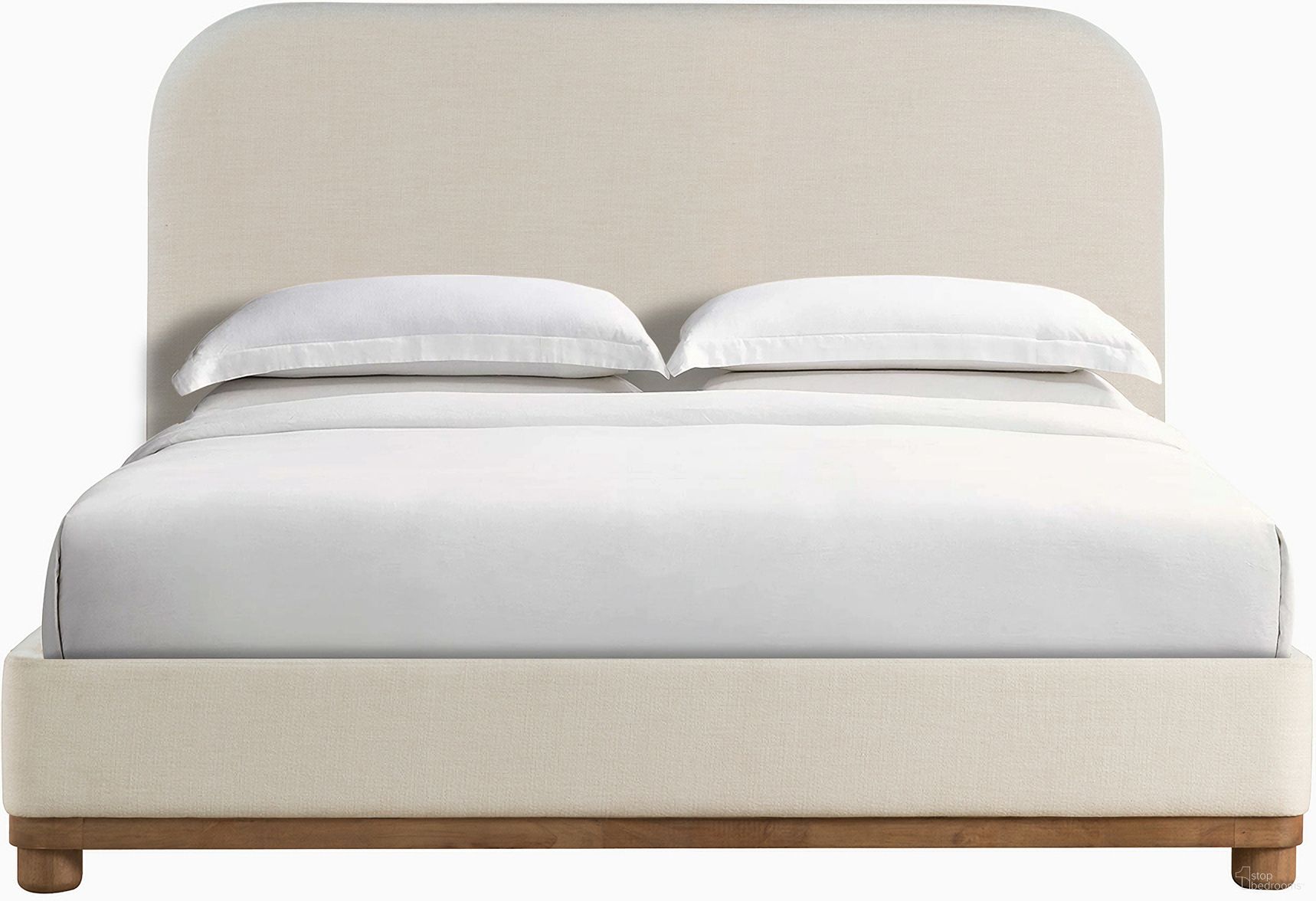 The appearance of Madera Upholstered Polyester Fabric Modern Design Luxurious Comfort Queen Bed In Beige designed by Salted Oak in the modern / contemporary interior design. This beige piece of furniture was selected by 1StopBedrooms from Madera Collection to add a touch of cosiness and style into your home. Sku: STO2104Q-CNL. Material: Polyester. Bed Size: Queen. Bed Type: Upholstered Bed.