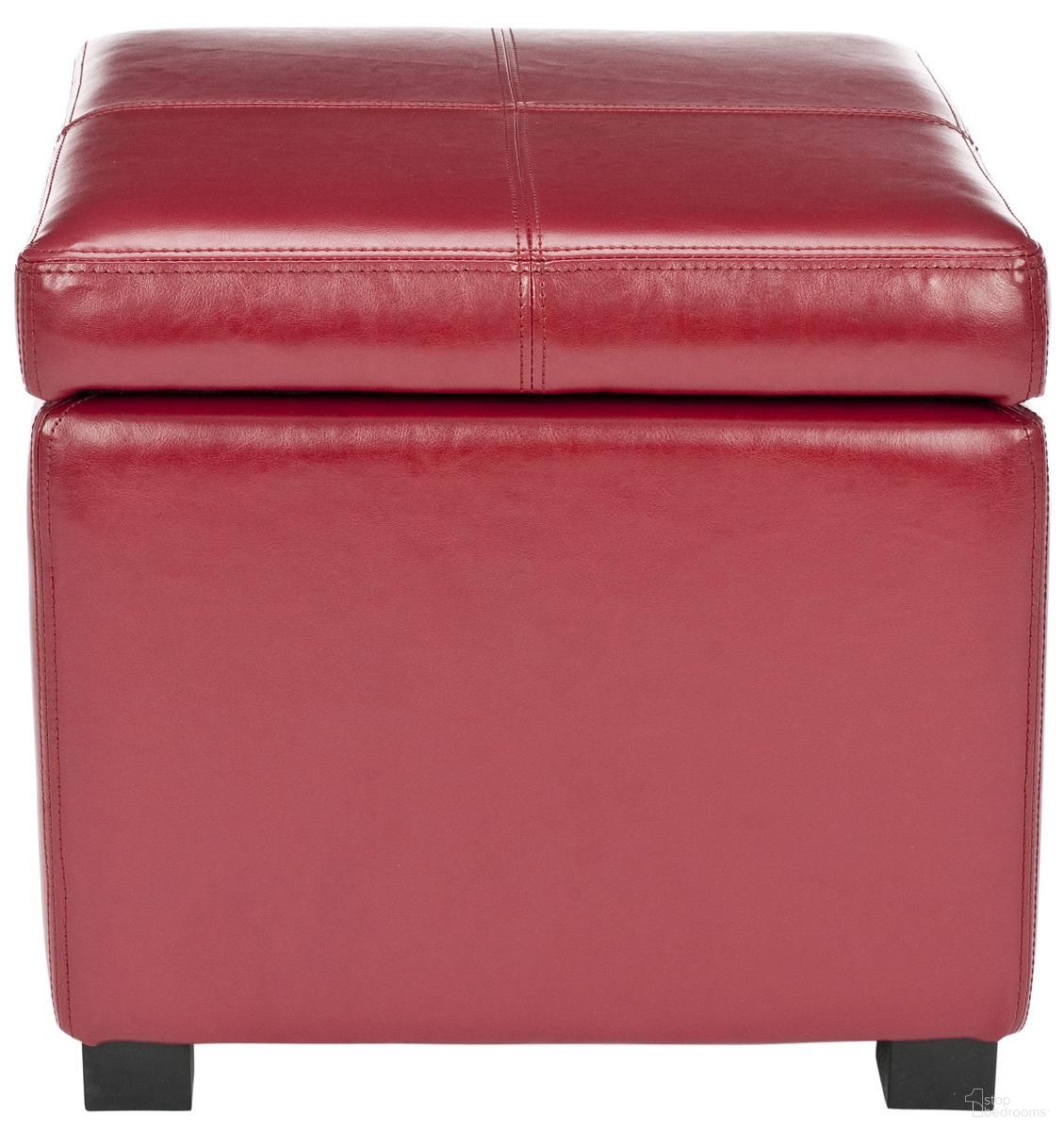 Madison Red Square Ottoman